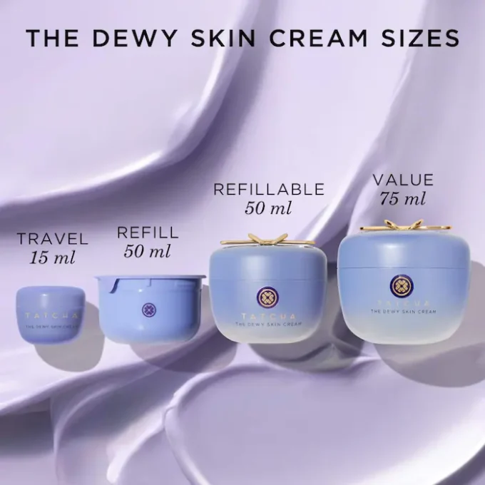 Tatcha | The Dewy Skin Cream Plumping & Hydrating Refillable Moisturizer - Image 3